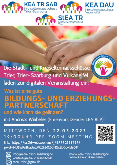 Online Veranstaltung Am M Rz Zum Thema Bildungs Und