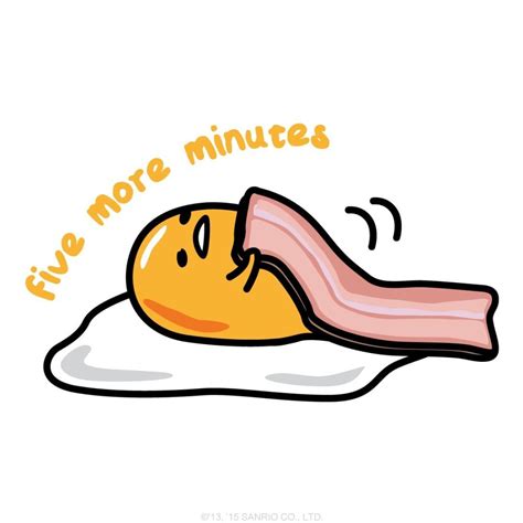 Gudetama On Instagram “ugh Just Five More Minutes ” Gudetama Cute Cartoon Wallpapers