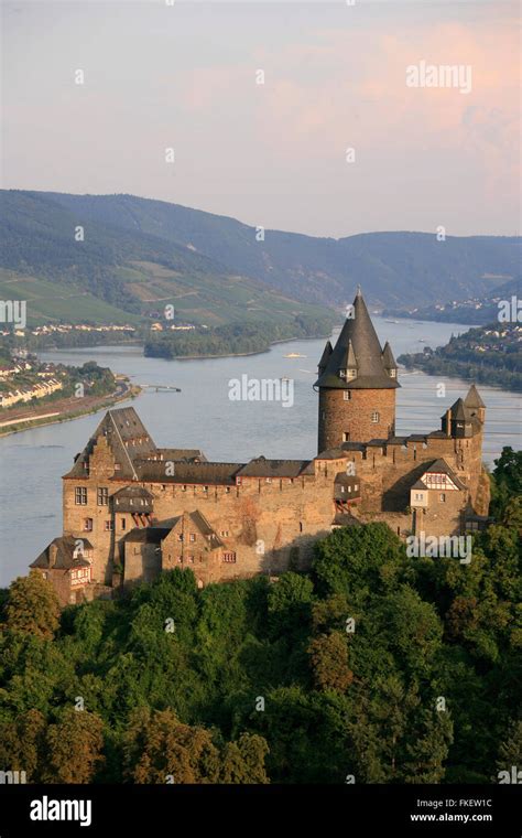 Stahleck Castle Bacharach Rhine Gorge Rhineland Palatinate Germany