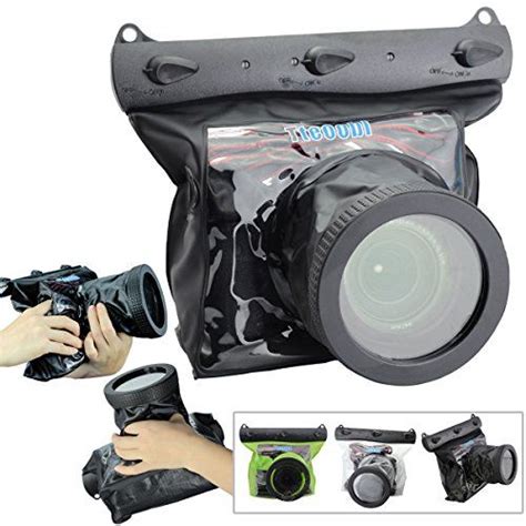 Tteoobl DSLR Camera Univeral Waterproof Underwater Housing Case Pouch