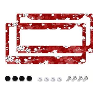 The Best Cherry Blossom License Plate Frames Reviews Why We