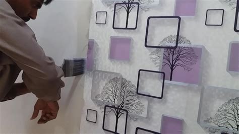 How To Apply Wallpaper With Glue How To Wallpaper Paste The Wall