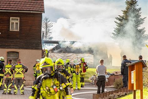 Feuerwehreinsatz in Chemnitz Küche in Brand