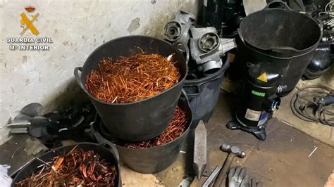 Detenidas Personas Por Robar M S De Tres Toneladas De Cobre Y Dejar