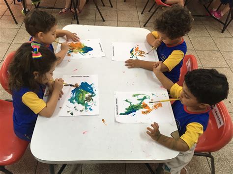 Ideia de Criança Pintura divertida