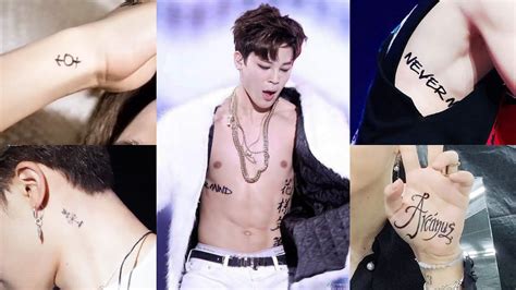 Jimins Tattoos And All Of Their Meanings Youtube