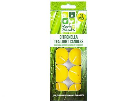 Citronella Tea Light Candles Pack Homestead Caravans