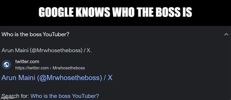 mrwhosetheboss Memes & GIFs - Imgflip