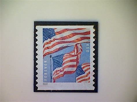 United States Scott 5656 Used O Coil 2022 Flag Definitive 58¢ Forever United States