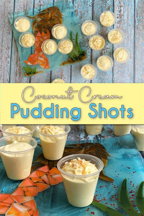 These Luscious Coconut Pudding Shots Are Cool Creamy Alcohol Infused Mini Sweets Perfect As A