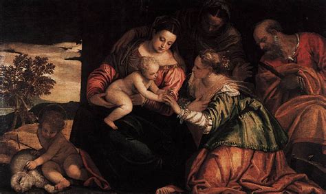 The Mystic Marriage Of Sr Catherine By VERONESE Paolo