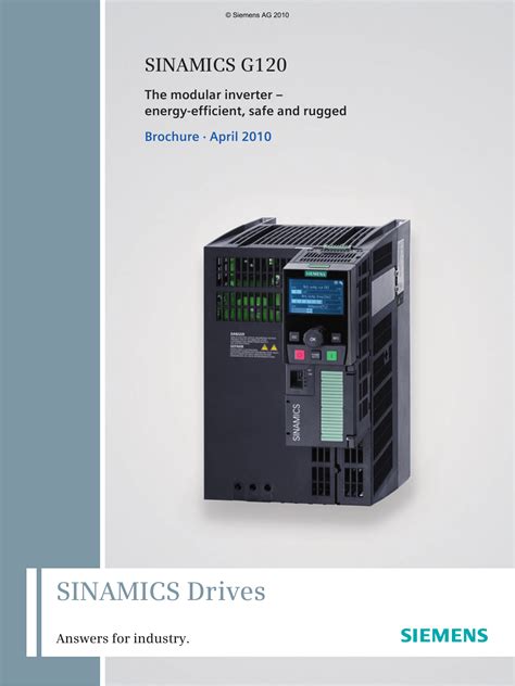 Siemens Sinamics G120c Simple Wiring Diagram