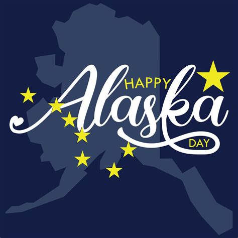 Happy Alaska day Background 12751151 Vector Art at Vecteezy