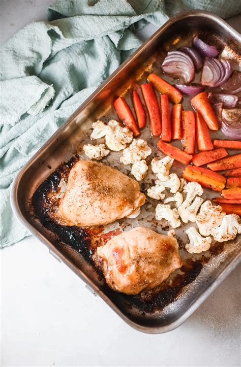 Sheet Pan Balsamic Chicken And Veggies More With Less Today