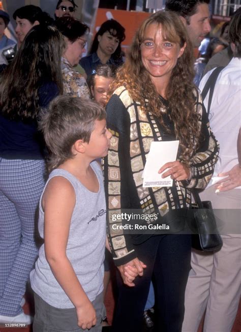 Actress Karen Allen and son Nicholas Browne attend the "Dudley... News ...