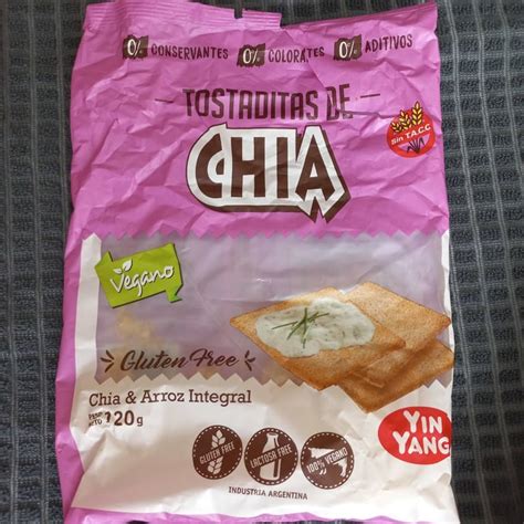 Yin Yang Tostaditas De Arroz Integral Y Chia Reviews Abillion