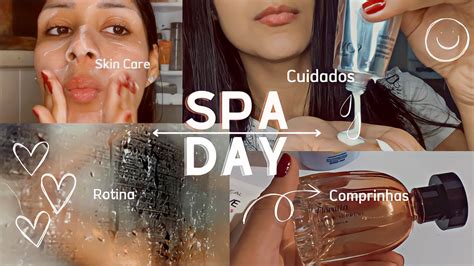 SPA DAY REALZÃO EM CASA Cabelo sobrancelhas esfoliação hidratação