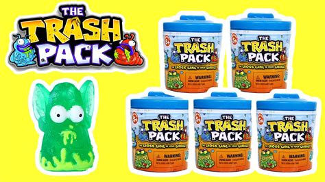 Trash Pack Blind Bag Cans Youtube