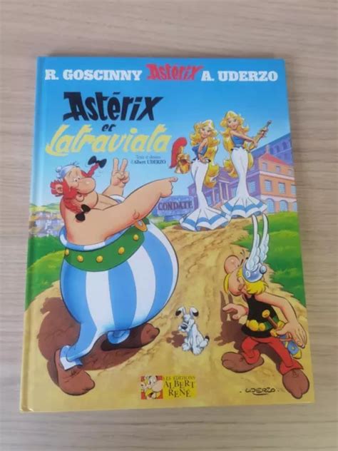 BANDE DESSINÉE ASTÉRIX et Latraviata Casterman 2001 Albert Rene