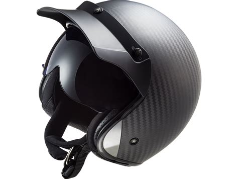 Ls Of Bob Carbon Matt Carbonhelm Open Face Jethelm Motorradhelm