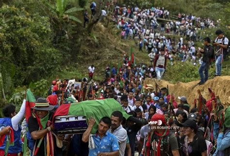 Imágenes Indígenas Así Despidieron A Sus Líderes Asesinados En Cauca