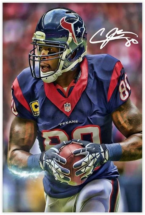 Aazaqtin Andre Johnson Poster Canvas Poster Wall Art Decor Print