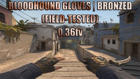 Bloodhound Gloves Bronzed Field Tested 036fv Csgo Showcase 2