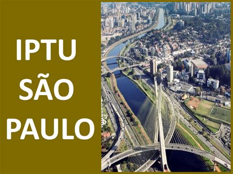 IPTU SÃO PAULO SP 2025 Consulta Valor Pagamento