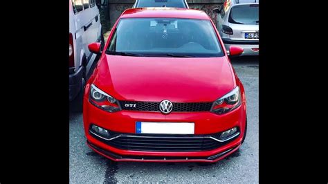 VOLKSWAGEN POLO MODİFİYE MAKYAJ Led Far Difüzör Egsoz Geçici boya