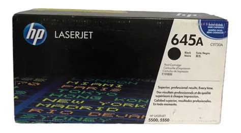 Toner Original Hp 645a Black C9730 Nuevo Facturado