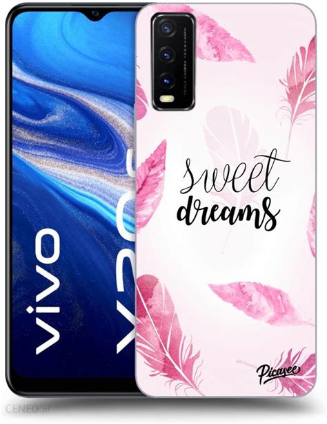 Silikonowe Czarne Etui Na Vivo Y S Sweet Dreams Etui Na Telefon