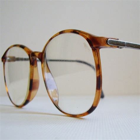 Vintage 80s Tortoise Shell Eyeglasses By Thewishingwardrobe