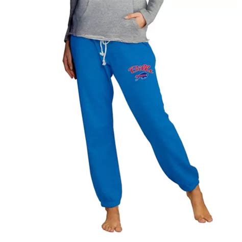 Concepts Sport Womens Buffalo Bills Royal Mainstream Cuffed Pants