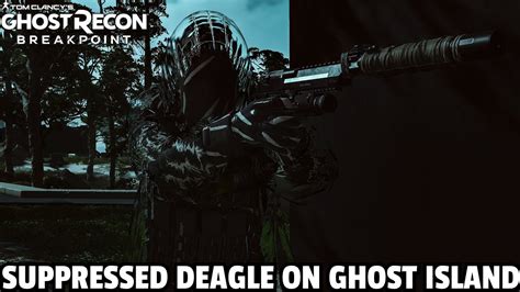 Ghost Recon Breakpoint Suppressed Deagle On Ghost Island Youtube