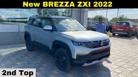 New Maruti Brezza Zxi Nd Top Lakh Detailed Walkaround