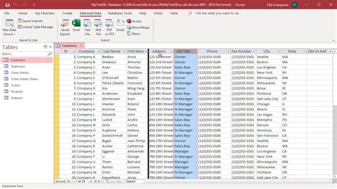 How To Export MS Access Table Data To A PDF Or XPS Document Office