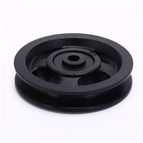 1Pc Pulley Wheel Black Bearing Pulley Wheel Cable Grandado