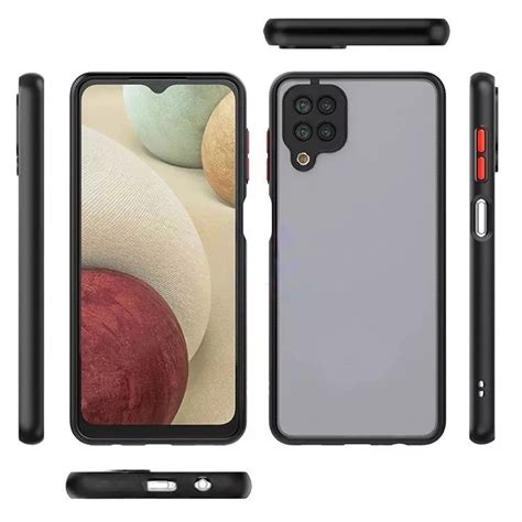 Чехол на самсунг а12 черный матовый для Samsung a12 чехол защита камеры ...