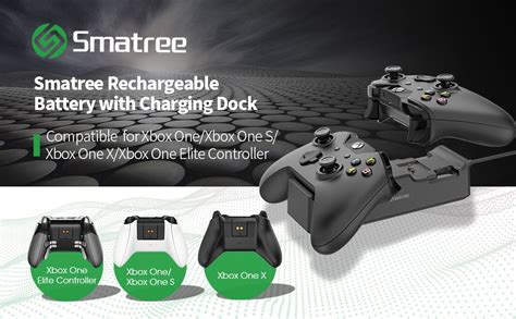 Smatree Dual Charging Station Compatible For Xobx Series S Xobx Series