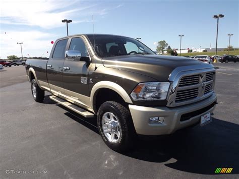 Sagebrush Pearl 2011 Dodge Ram 2500 Hd Laramie Longhorn Crew Cab 4x4