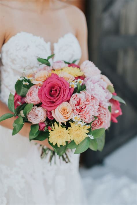 Bright Wedding Bouquet Wedding Bouquets Pink Bright Wedding Bouquet