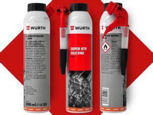 Wurth Super Rtv Silicone Adhesive Sealing Compound Black Ml