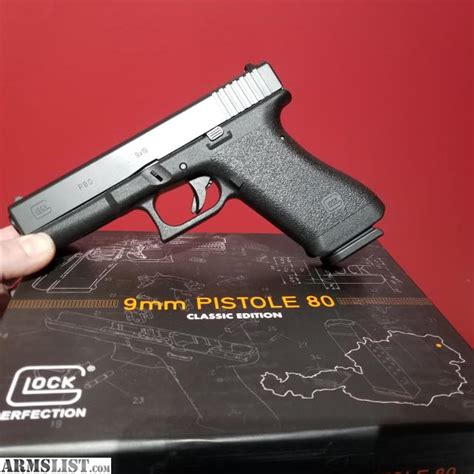 Armslist For Sale Glock P80 Gen1 9mm Luger 449in Pistol