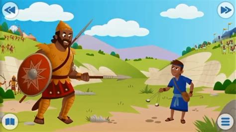 Biblia para Niños David y Goliat 1 Samuel 16 17 YouTube