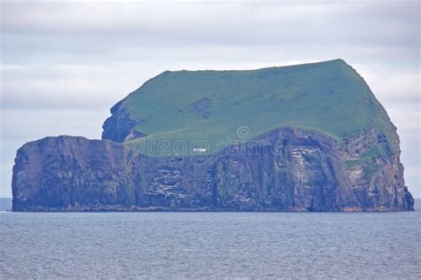 Lonely House On The Island Of The Vestmannaeyjar Archipelago Iceland