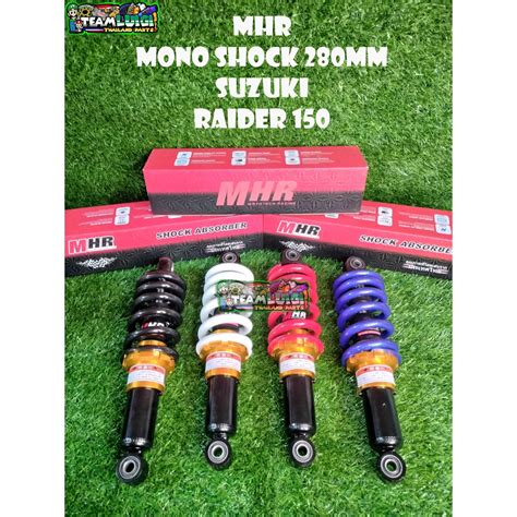 MHR MONO SHOCK 280mm STANDARN SUZUKI RAIDER 150 CARB RAIDER 150 FI