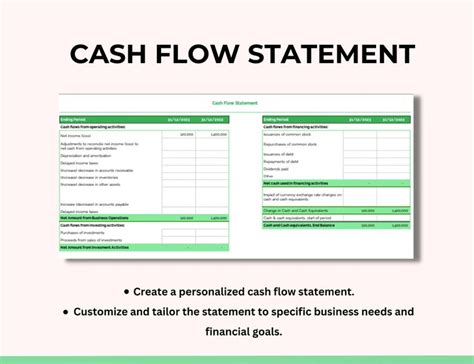 Cash Flow Excel Template, Cash Flow Tracker, Cash Flow Template ...