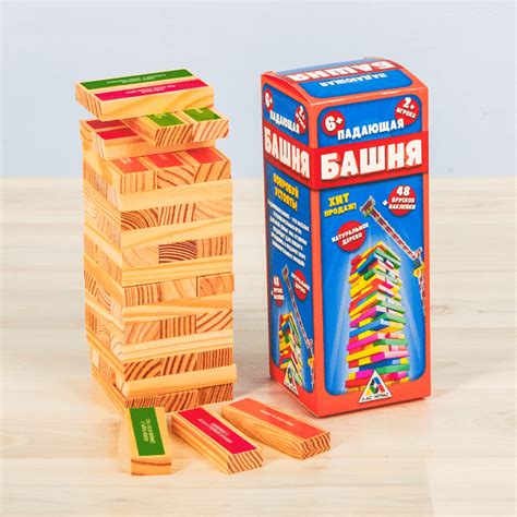 Дженга - настольная игра Падающая башня - правила, описание, как играть