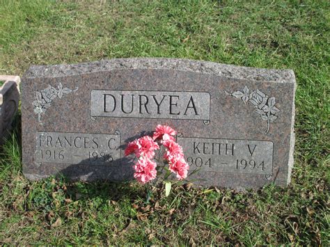 Keith Valentine Duryea Find A Grave Memorial