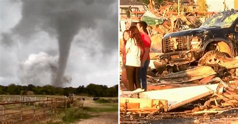 Tornado En Texas Estados Unidos Violento Tornado Arrasa Texas Deja